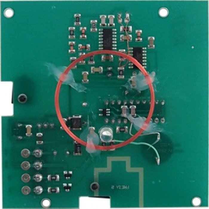 Kontrola vstupu RFID BES KARAT bezdotykový elektronický klíč čtečka 125 kHz modul tlačítkové tablo TESLA, barva antika měděná